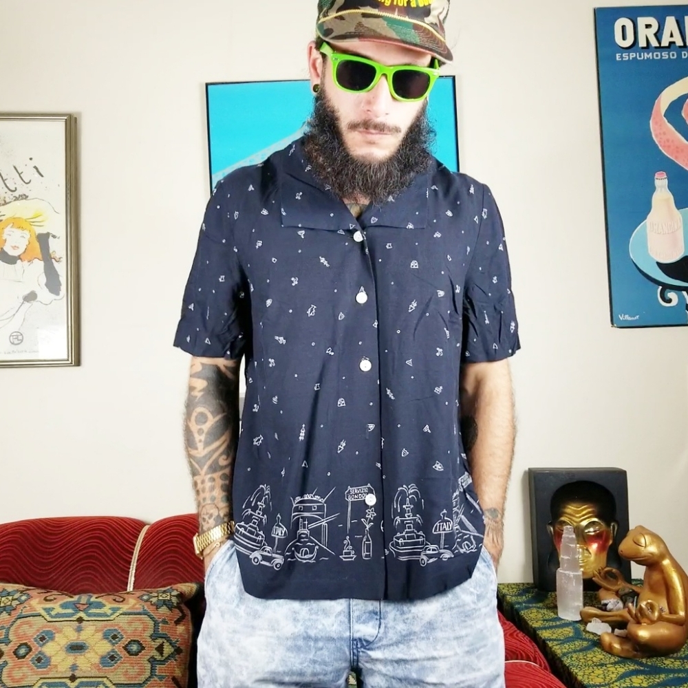80s little Italy Shirt